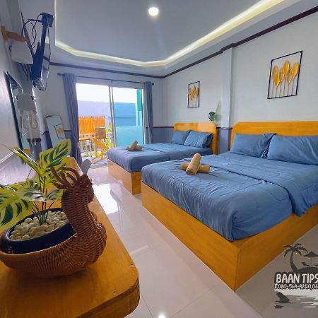 ラン島 Baan Tipsukon Bed & Breakfast エクステリア 写真