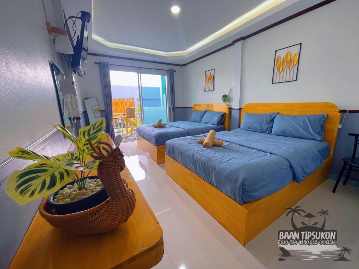 ラン島 Baan Tipsukon Bed & Breakfast エクステリア 写真