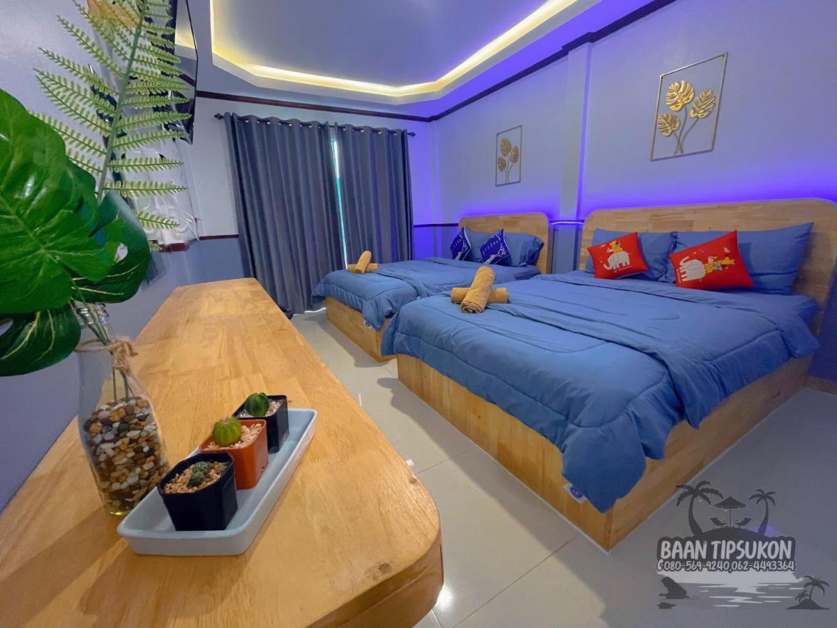 ラン島 Baan Tipsukon Bed & Breakfast エクステリア 写真