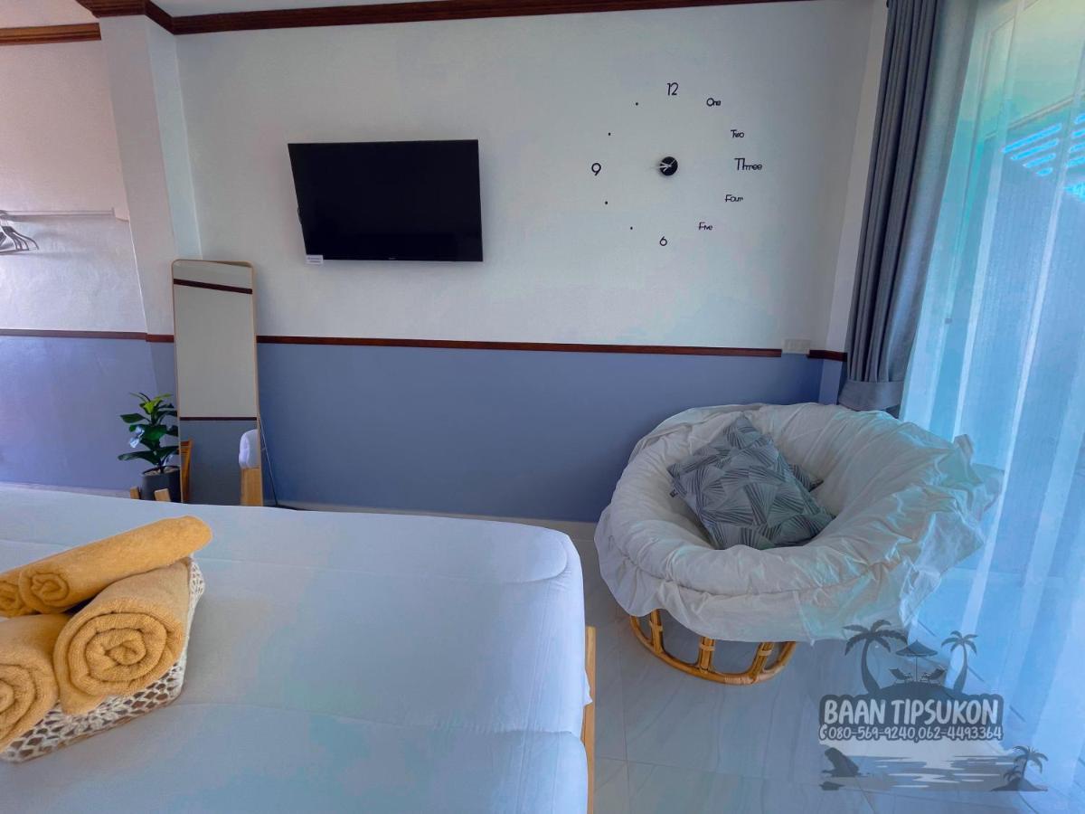 ラン島 Baan Tipsukon Bed & Breakfast エクステリア 写真